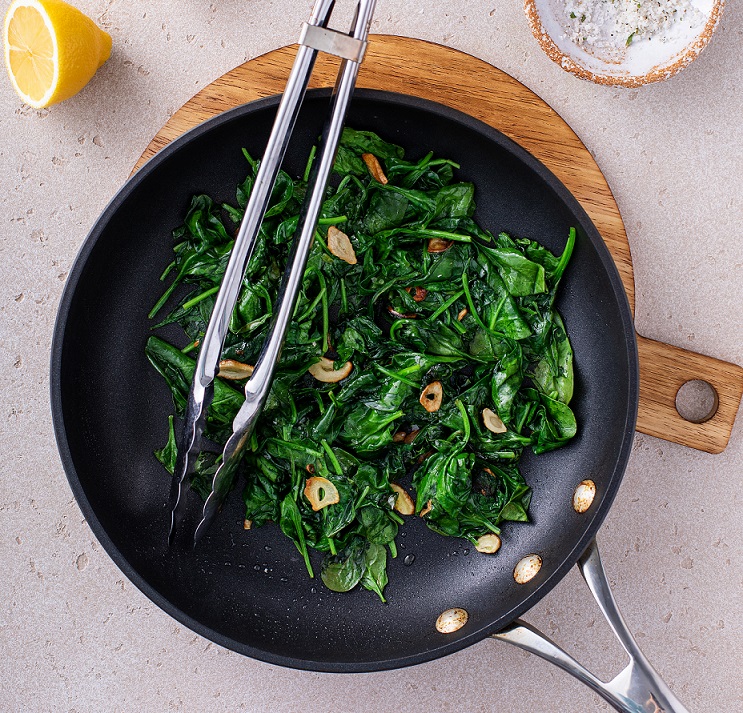Sauteed spinach