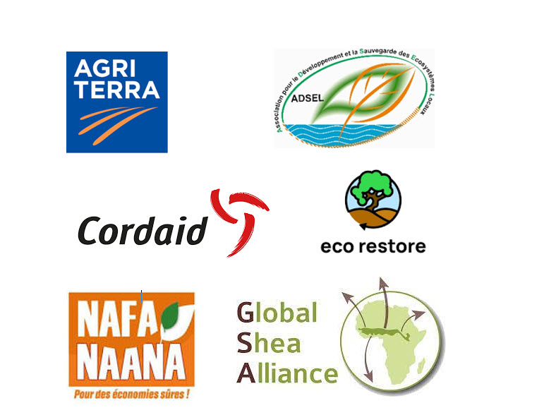 Shea partnership logos