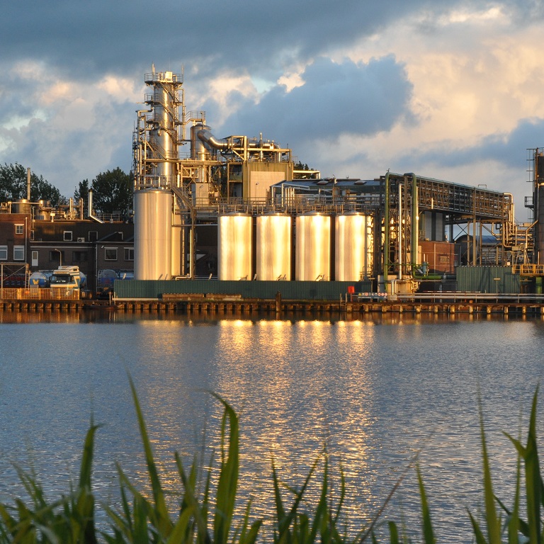 Refinery in Wormerveer, The Netherlands