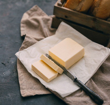 margarine on the table