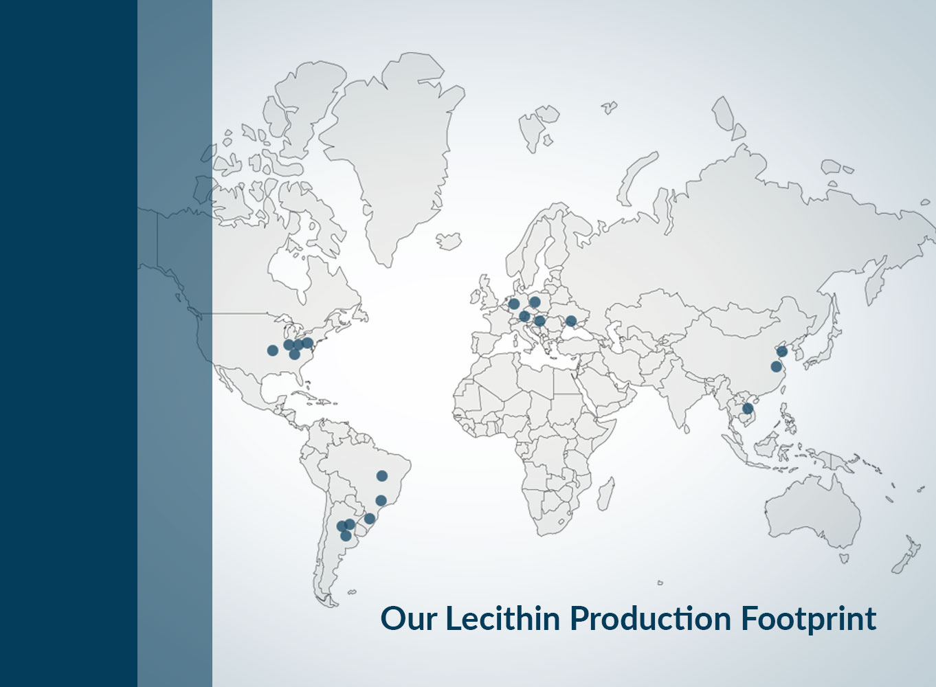 Our Lecithin Production Footprint