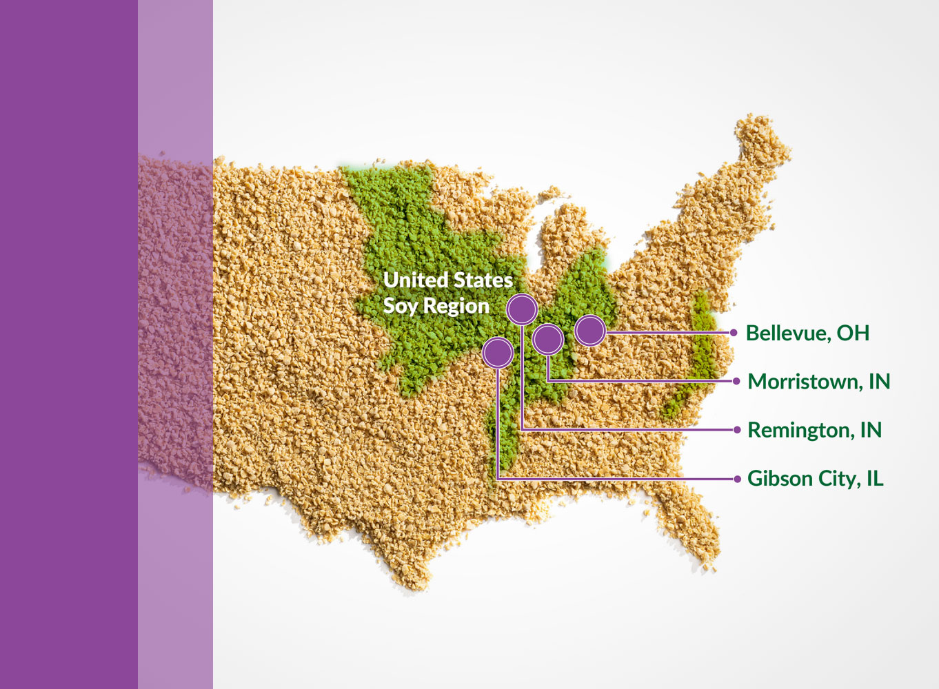 Soy Production Footprint Map