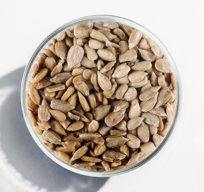 Bowl of Sunflower Seeds