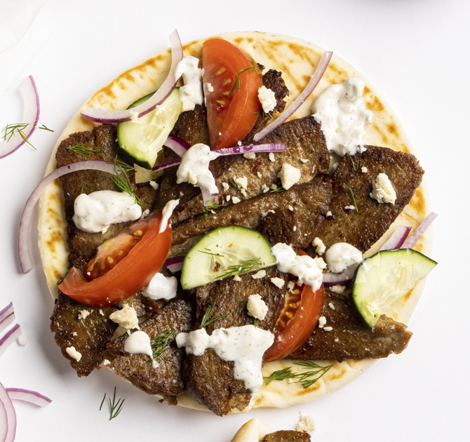 Soy Protein Based Meatless Gyro