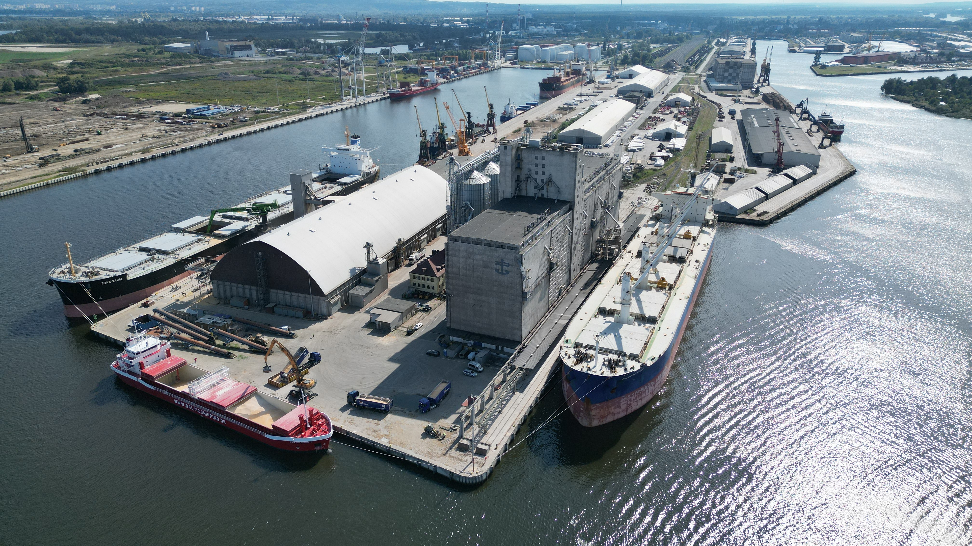 Szczecin port terminal